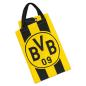Preview: Borussia Dortmund BVB Bettwäsche Blockstreifen 135 x 200 cm
